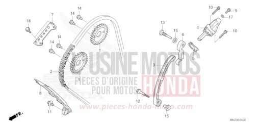 CAM CHAIN/TENSIONER CBR600R3R de 2024